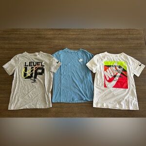Lot of 3 Nike boys tees